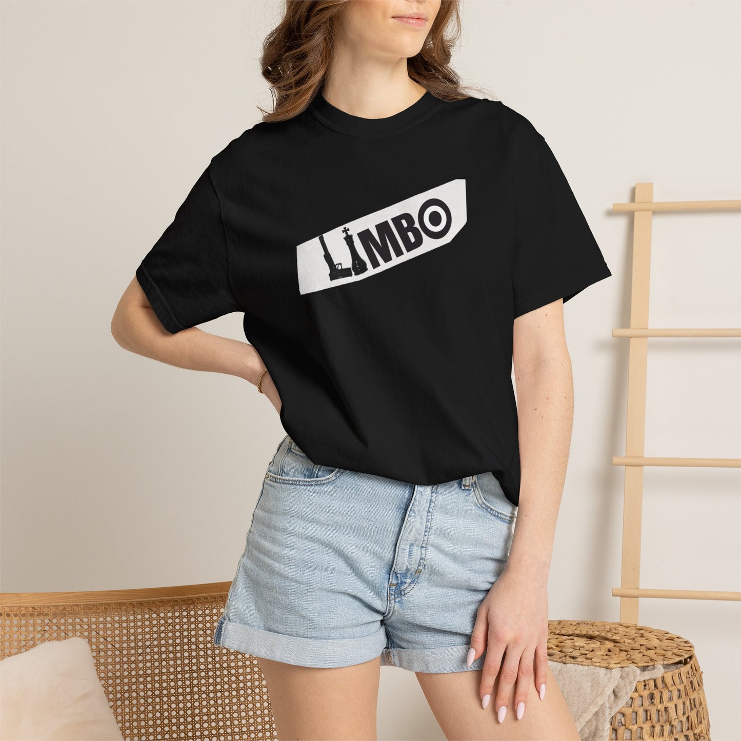 Graphic T-Shirt — 'Limbo' Vintage Photo Tee (God Save Us From Limbo)
